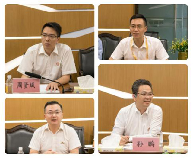 座談會中，周會長、賀秘書長等商會領(lǐng)導(dǎo)對華昌良好的工作環(huán)境以及先進的發(fā)展理念給予了高度認可