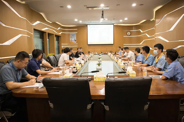 省市監(jiān)局領(lǐng)導(dǎo)蒞臨華昌集團(tuán),對(duì)2021年的能源計(jì)量審查工作進(jìn)行回訪