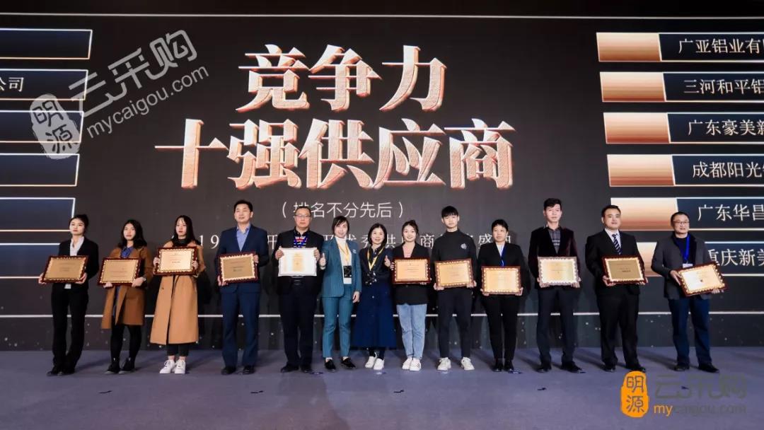 【喜訊】華昌鋁業(yè)榮獲2019年度中國房地產(chǎn)供應(yīng)商“競(jìng)爭力十強(qiáng)（型材類）”稱號(hào)！