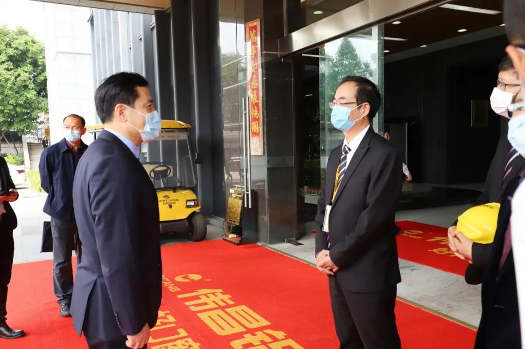 【華昌動態(tài)】佛山市副市長喬羽一行蒞臨華昌鋁業(yè)了解企業(yè)疫情防控和復(fù)工復(fù)產(chǎn)工作！